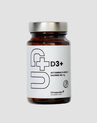 UP Health Pharma Up D3+ supplement with Vitamin D3 in combination with magnesium, 60 capsules - 1