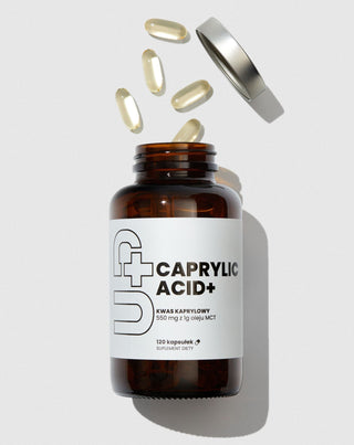 UP Caprylic acid+ supplement to support digestive comfort and intestinal health UP Health Pharma 120 capsules - 2