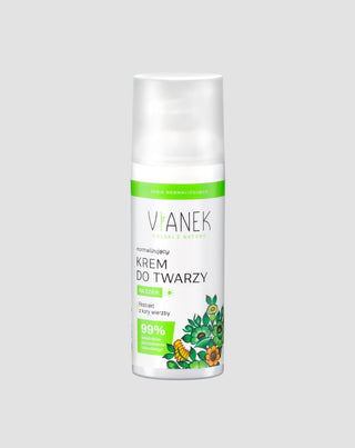 Vianek balancing day face cream for oily and problematic skin - 1
