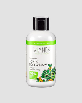 Normalizing facial tonic with field horsetail and aloe vera for problematic skin Vianek - 1