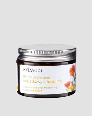 Soothing and Regenerating Cream for Sensitive Skin Birch and Calendula with Betulin Sylveco - 1