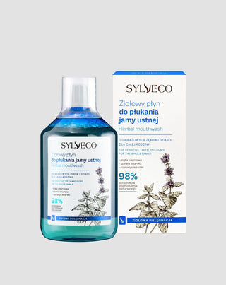 Sylveco herbal mouthwash with natural extracts without alcohol - 2