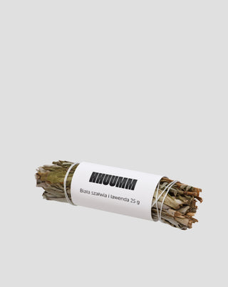 Incense White sage and lavender releasing tension and stress Hhuumm - 1
