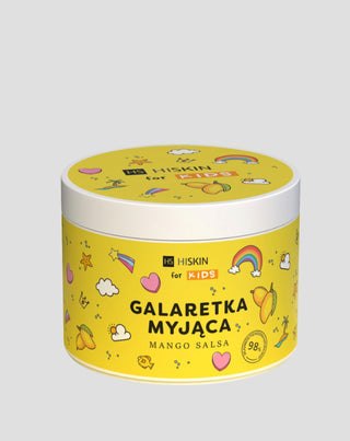 Yellow mango salsa cleansing jelly for children's bath HiSkin for Kids - 1