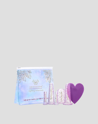 Silicone cups for face and body massage supporting toxin removal Crystallove - 1