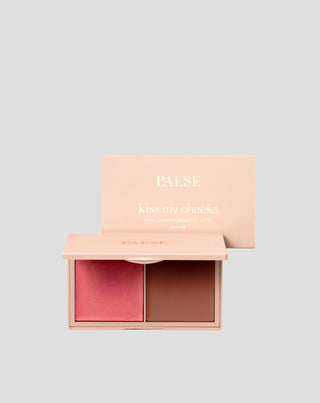 Kiss my cheeks warm Paese cream face contouring palette - 3