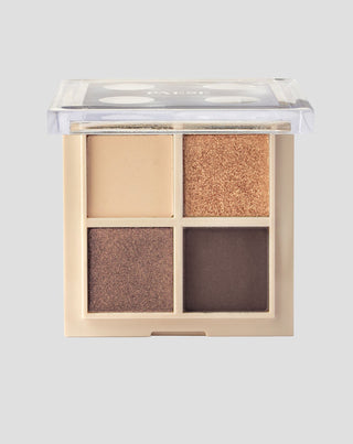 Palette of four metallic eyeshadows daily vibe palette Paese - 1