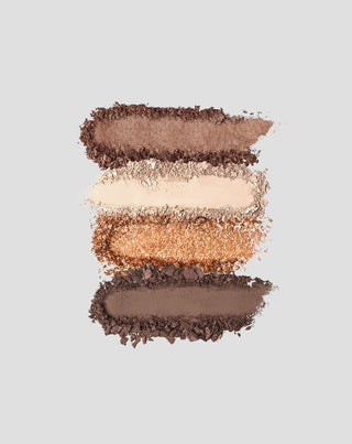Palette of four metallic eyeshadows daily vibe palette Paese - 2