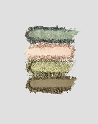 Palette of four metallic eyeshadows daily vibe palette Paese - 3