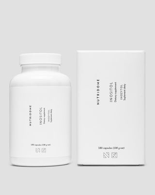 Inositol 1000 mg/day for lowering blood sugar, insulin eesistance and fertility support Nutridome 180 pcs. - 2