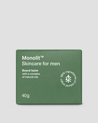 Nourishing and moisturizing beard balm with natural oil complex Monolit - 4