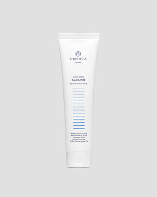 Purifying and regenerating mask for acne-prone skin with white clay Anti-Acne Orphica Clinic 100 ml - 1