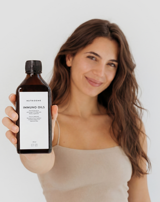 Liquid Immunity Oil with Omega 3-6-9 Fatty Acids Nutridome Immuno 250 ml - 4