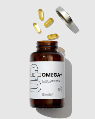 Supplement Up Omega+ UP Omega-3 Unsaturated Fatty Acids Health Pharma 120 capsules - 2