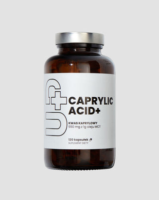 UP Caprylic acid+ supplement to support digestive comfort and intestinal health UP Health Pharma 120 capsules - 1