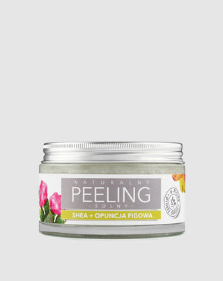 Natural salt scrub with prickly pear shea butter and vitamin E strongly firming E-Fiore - 1