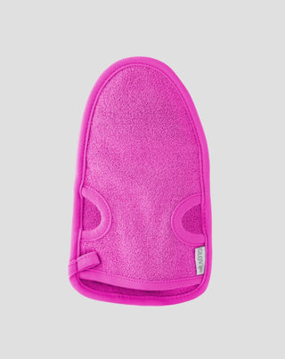 Reusable Body Cleansing and Exfoliating Glove for Cellulite Reduction Skin Smoothing Pink Glov