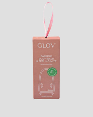 Reusable Body Cleansing and Exfoliating Glove for Cellulite Reduction Skin Smoothing Pink Glov