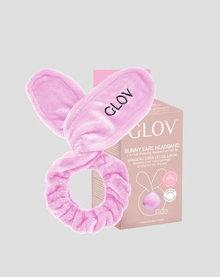 Hair Care Headband Bunny Ears Pink Glov