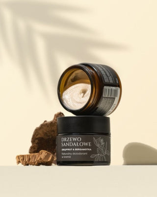 Cream Deodorant Sandalwood, Grapefruit, and Bergamot Mglife - 3