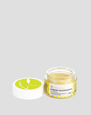 Natural cream deodorant - healthy deodorant flax & Patchouli Opcja Natura_1 - 2