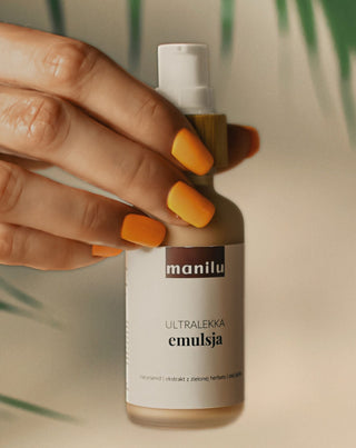 Light Emulsion for Oily and Combination Skin with Argan Oil and Niacinamide Manilu - 3