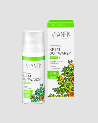 Vianek balancing day face cream for oily and problematic skin - 2