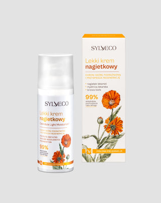 Light Calendula Cream for All Skin Types Accelerating Epidermis Renewal Sylveco - 2
