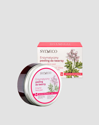 Smoothing Enzymatic Face Scrub Improving Skin Texture Sylveco - 2