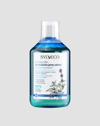 Sylveco herbal mouthwash with natural extracts without alcohol - 1