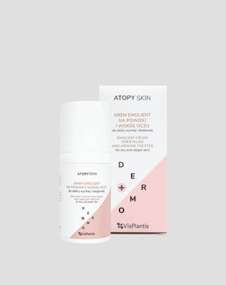 Emollient Cream for Eyelids and Around Eyes for Dry and Atopic Skin Atopy Skin Vis Plantis