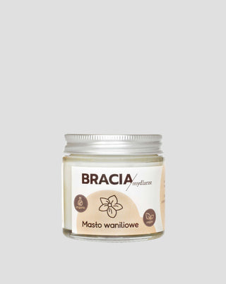  Vanilla body butter and hair ends regenerating and smoothing Bracia Mydlarze