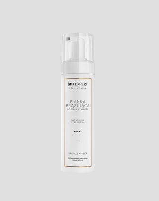Light Self-Tanning Foam in Bronze Amber Shade for Face and Body TanExpert - 1