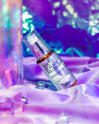 Night Youth Elixir with Coenzyme Q10 for Dry, Tired, and Mature Skin Auna - 2