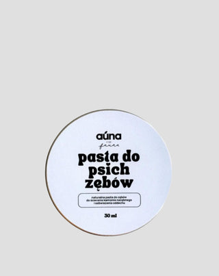 Auna For Fauna coconut and banana dog toothpaste neutralizes odour and removes tartar 30 ml