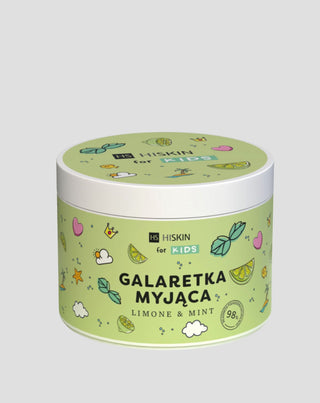  Green sweet lime cleansing jelly bath for children HiSkin for Kids - 1