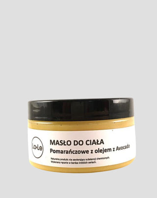  Orange body butter with avocado oil for stretch marks and cellulite La-Le - 1
