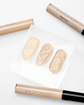 Nutridome full-coverage under-eye concealer with vitamin C for imperfections for mature skin - 3