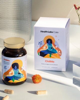 Stress Supplement with Adaptogens and EGCG ChillMe Health Labs Care 60 Capsules - 2