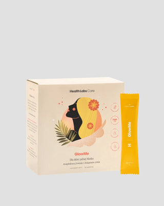 Health Labs Care GlowMe drinking collagen with Pineapple-Mango flavour 30 sachets - 1