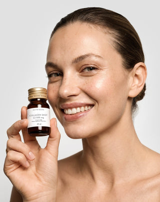 Collagen shots in liquid form 12,000 mg with vitamins dietary supplement Nutridome 30 x 30 ml