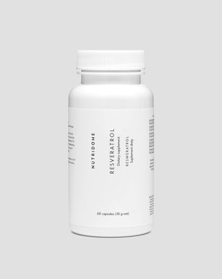 Resveratrol capsules supporting the circulatory system and protection against atherosclerosis Nutridome 60 pcs