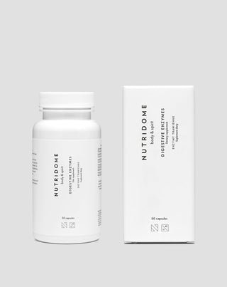 Digestive enzymes bromelain, lactase, alpha-amylase, lipase dietary supplement Nutridome 60 pcs_2 - 2