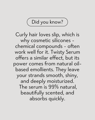 Twisty serum for curly hair for split ends, anti-frizz - 3