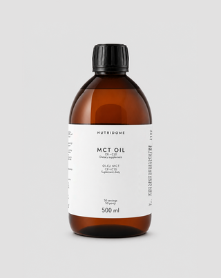 MCT oil C8+C10 for drinking to support energy and concentration Nutridome