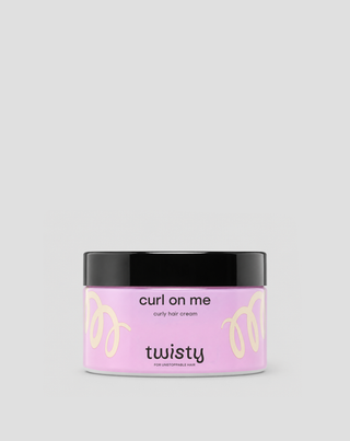 Twisty Natural Curl Activator Cream for Curly and Frizzy Hair, Mini Version, 100 ml - 1