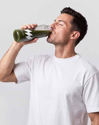 Drink supplement for men comprehensive body support, vitamins, minerals, fiber Monolit