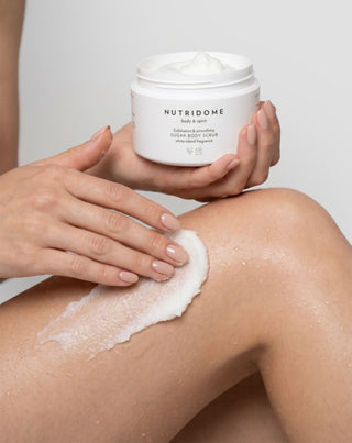 Sugar body scrub smoothing the skin Nutridome 250 g