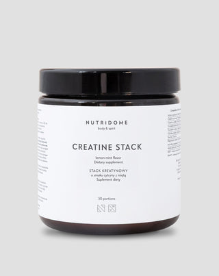 Creatine with magnesium, ALA acid and taurine for stable energy and vitality Nutridome 300 g - 3