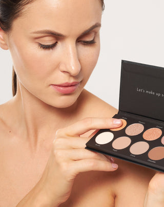 Nutridome Delicious Eyeshadow Palette - 10 luminous and matte eyeshadows - 2